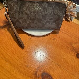 Coach Bags Coach Double Zip Wristlet
